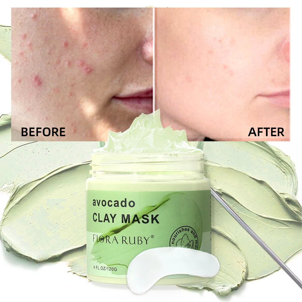 FLORA RUBY Avocado Face Mask 120g